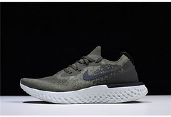 nike epic react flyknit olive AQ0067 300